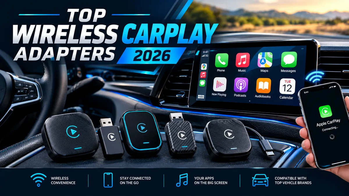 Ottocast U2-Air Wireless CarPlay Adapter